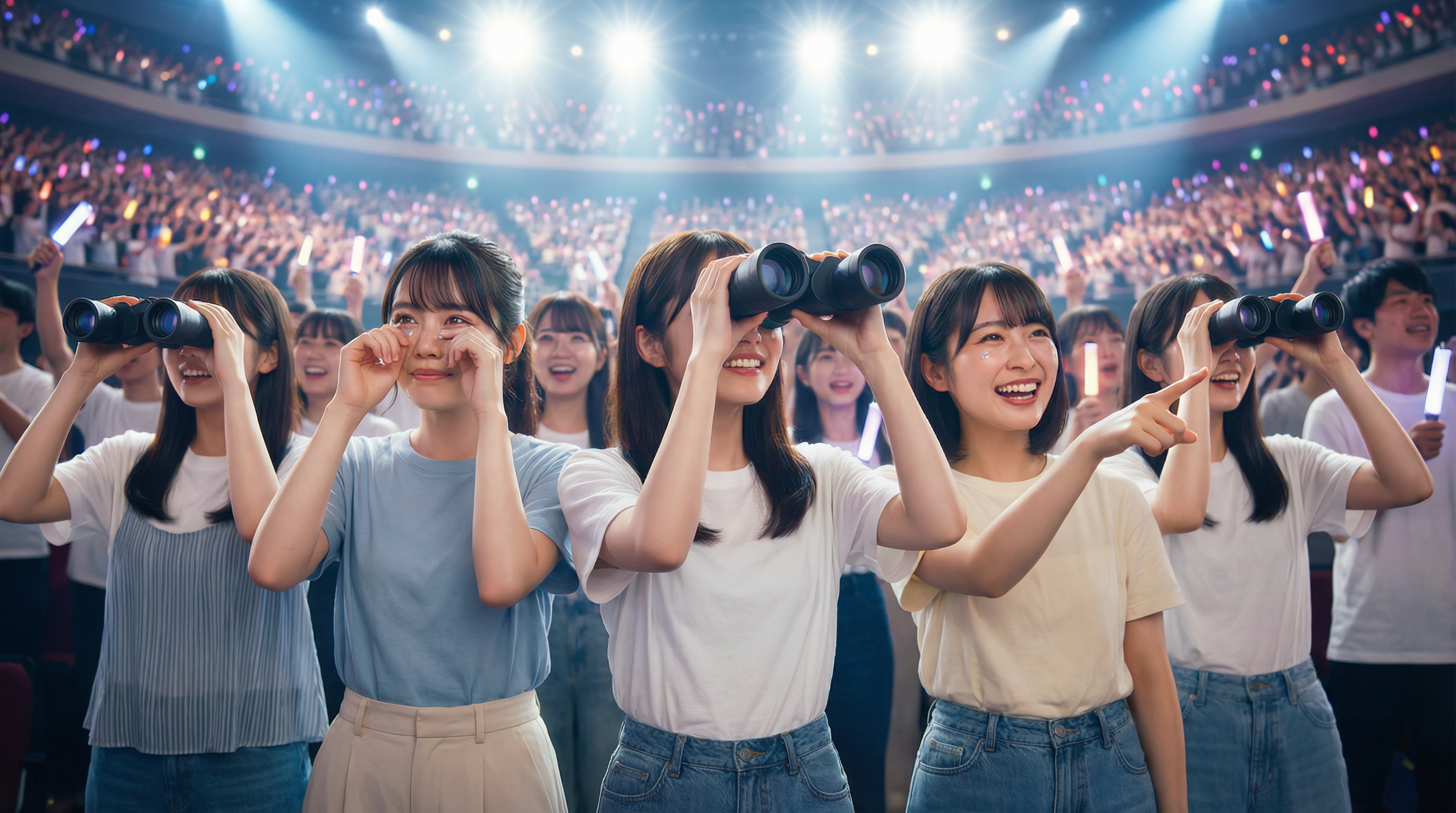 推しの表情まで見逃さない！ライブシーン別おすすめ双眼鏡レンタルガイド🔍