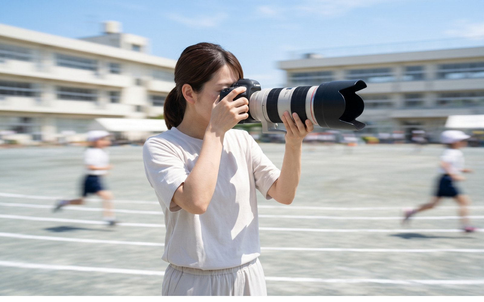 流し撮りのやり方と設定【初心者向け】運動会・スポーツ撮影で使えるコツを7ステップで解説