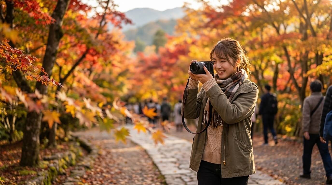 秋のピクニック・紅葉狩りにおすすめ｜背景がとろけるポートレート撮影セット6選