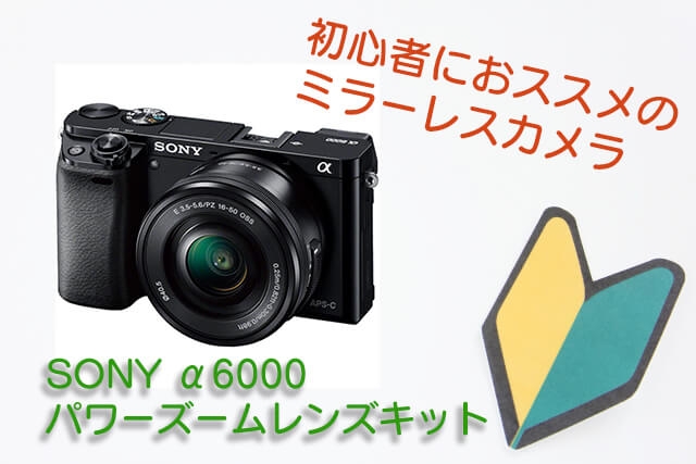 【初心者必見】人を撮影するならSONYのミラーレス「α6000 パワーズームレンズキット」