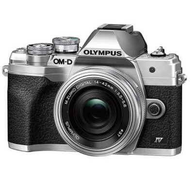 OLYMPUS ミラーレス一眼カメラ OM-D E-M10 MarkIVボ EZレンズキット シルバー