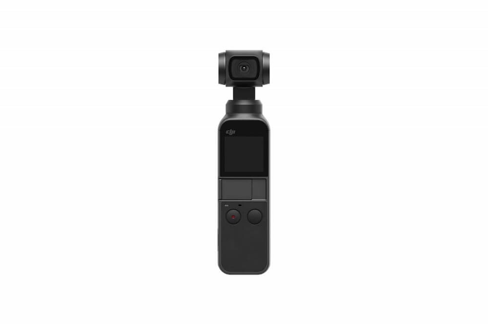 DJI Osmo Pocket スタビライザー搭載 ハンドヘルドカメラ ビデオカメラ　正面