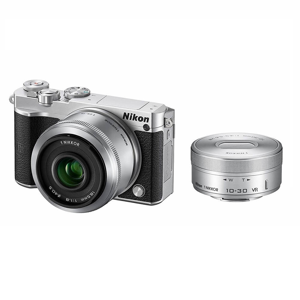 Nikon（ニコン）Nikon1 J5 ダブルレンズキット シルバー ミラーレス一眼 | カメラレンタルの専門店 ワンダーワンズ