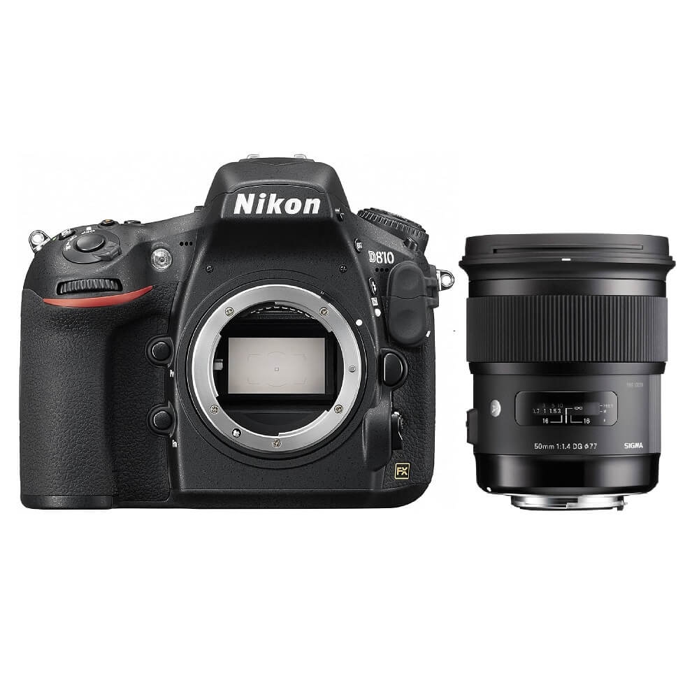 Nikon（ニコン）D810 + SIGMA 50mm F1.4【ポートレートセット