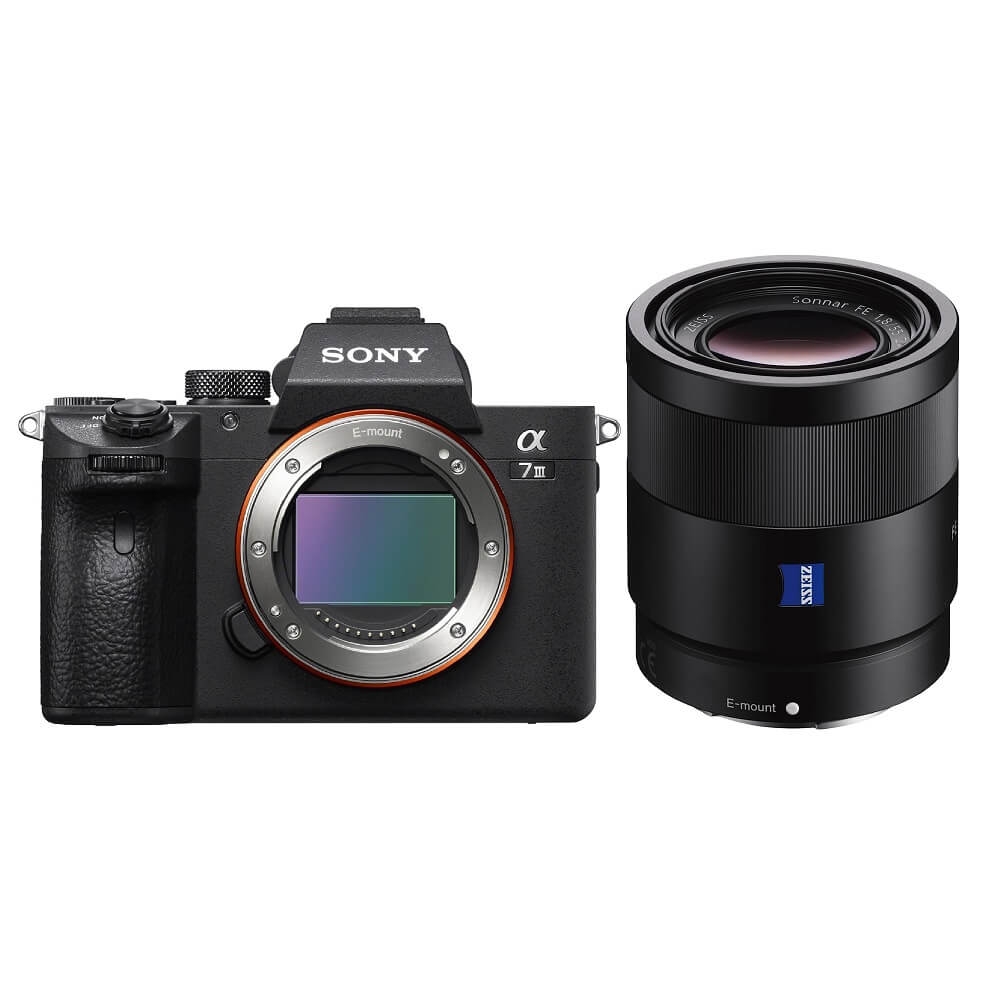 SONY - 【とう】SONY α7Ⅲ+FE 55mm f1.8 Z Sony A7 III Camera and Sony FE 55mm F1.8 ZA CZ Lens