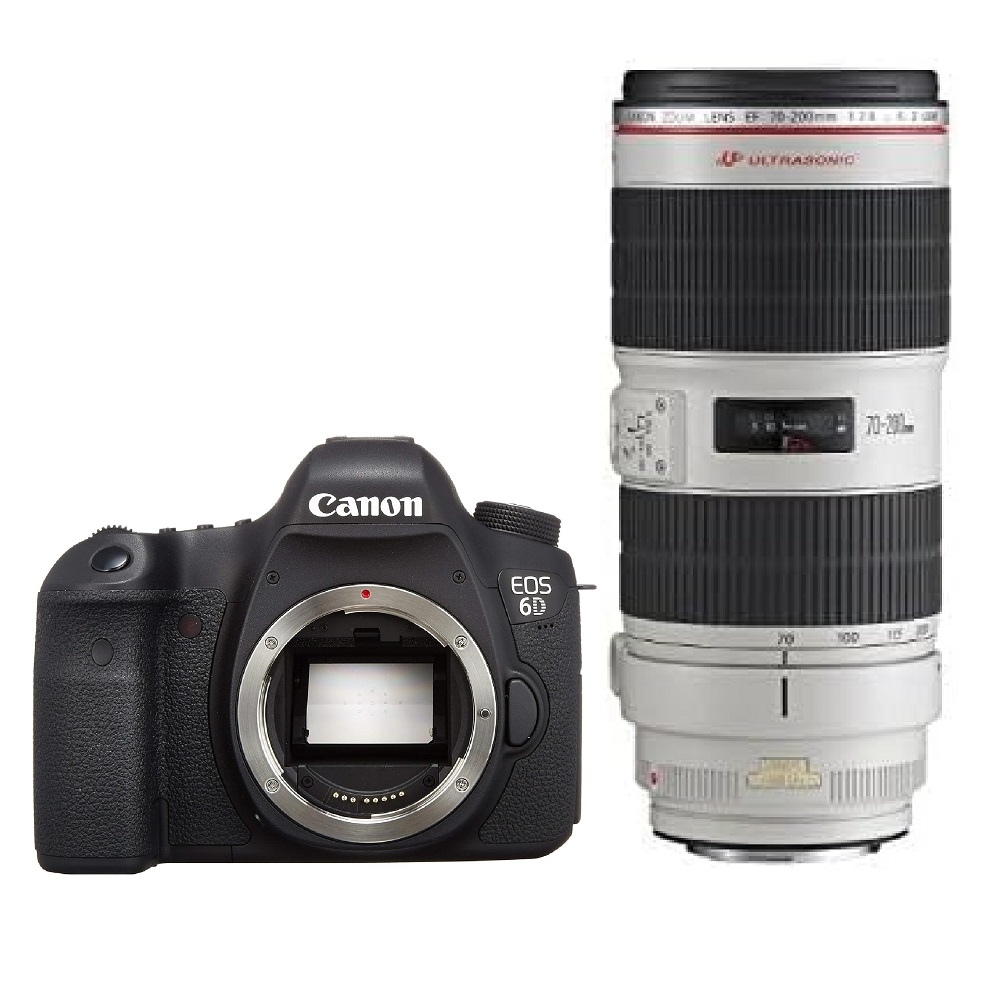 Canon（キヤノン）EOS 6D + EF 70-200mm F2.8L IS II USM【望遠セット】 | カメラレンタルの専門店 ワンダーワンズ