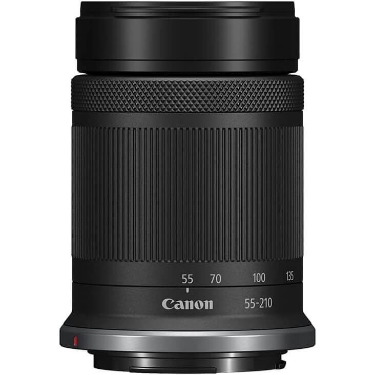 Canon 55-210mm ズームレンズ キヤノン RF-S55-210mm F5-7.1 IS STM ブラック APS-C専用 望遠