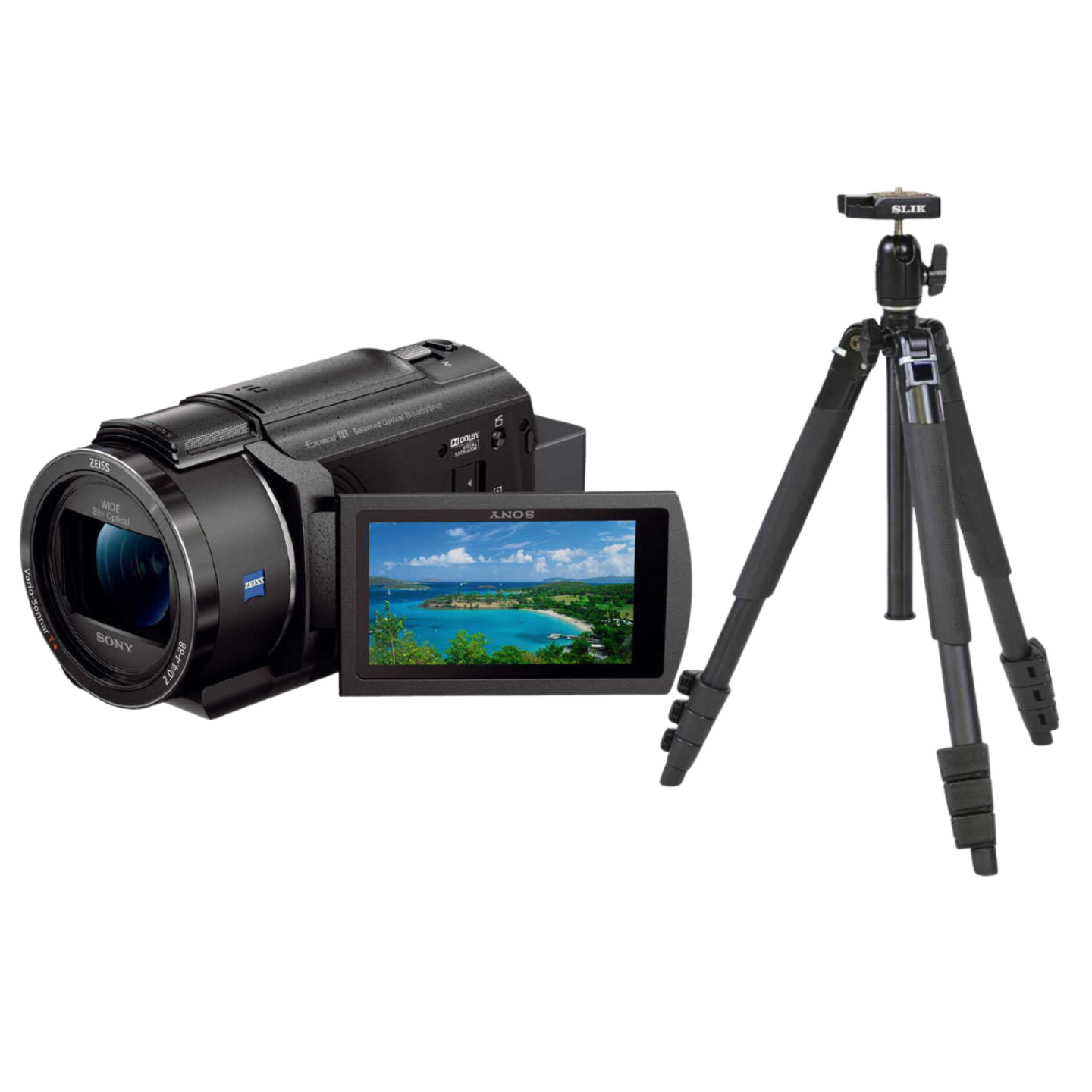 SONY（ソニー）FDR-AX45 4K対応ビデオカメラ＋三脚セット