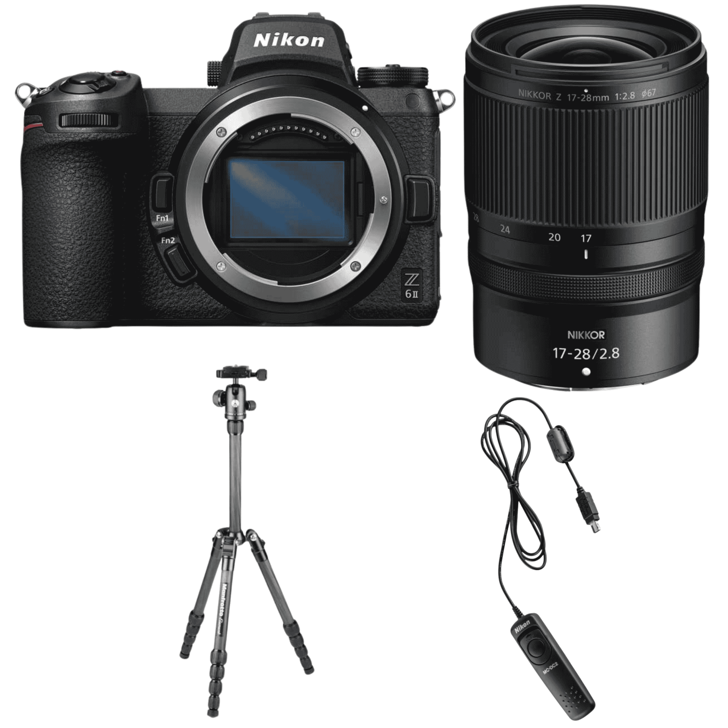 Nikon（ニコン）Z6II + 17-28mm f/2.8 + 三脚 + MC-DC2【星空撮影