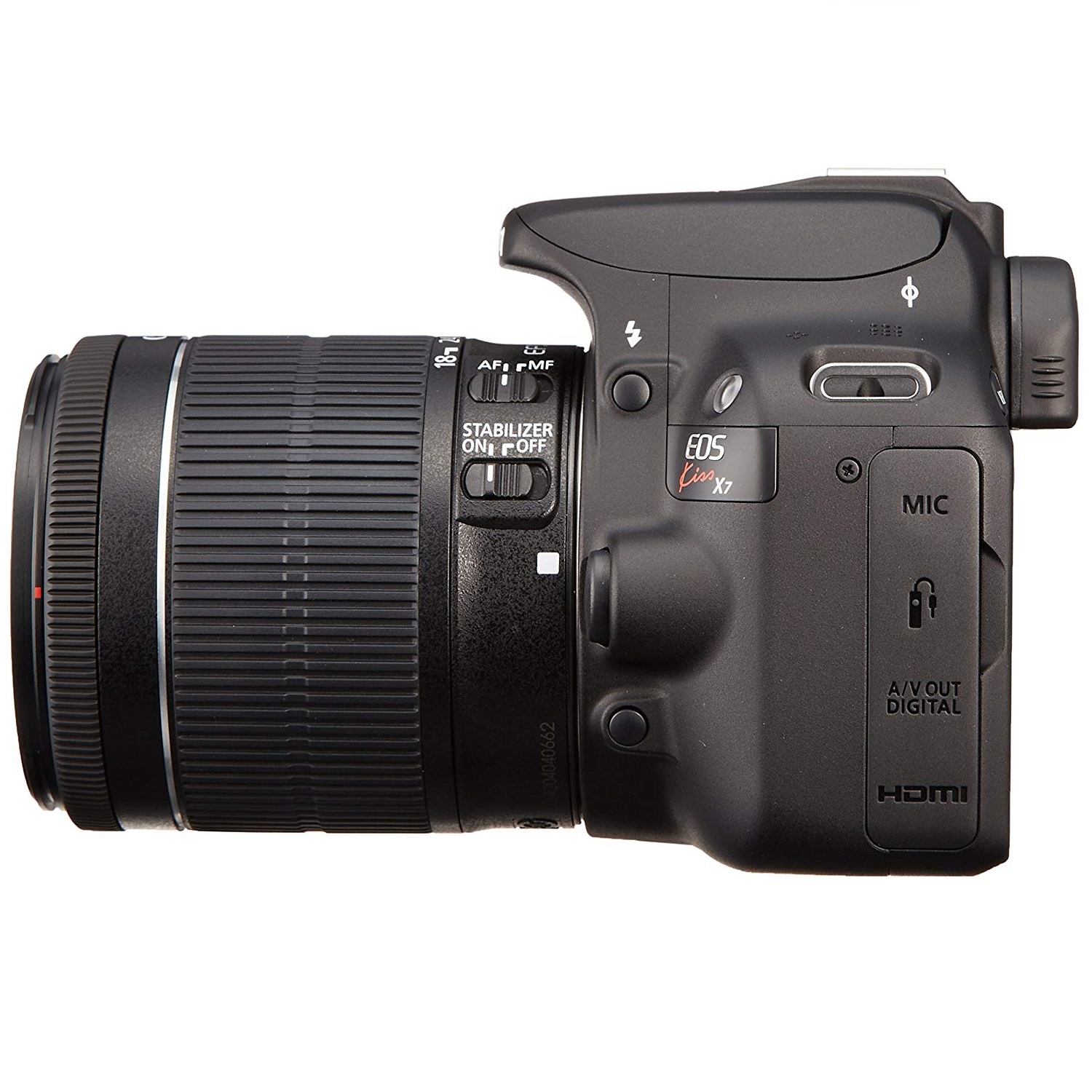 CANON EOS Kiss X7 EF-S 18-55 IS STM レンズキット 一眼レフ | カメラ 
