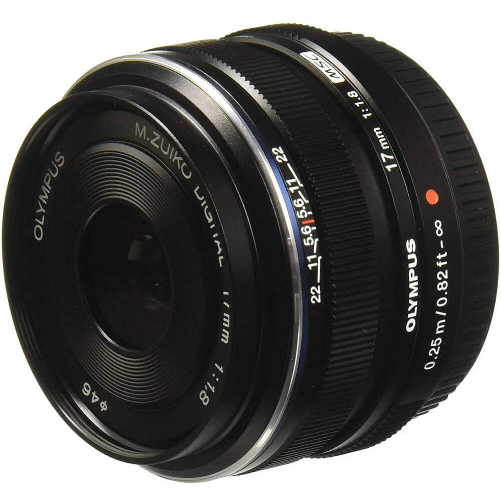 OLYMPUS M.ZUIKO DIGITAL 17mm F1.8 ブラック 単焦点レンズ マイクロ