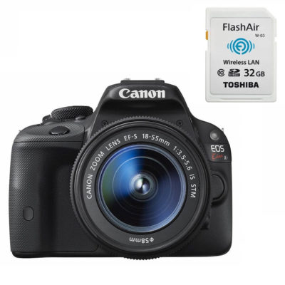 Canon EOS Kiss X7】FlashAir SDカードを使用したWi-Fiの接続方法 