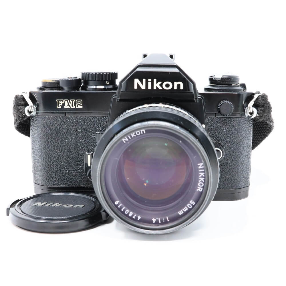 Nikon FM2 レンズキット (Ai Nikkor 50mm F1.4) 初心者向け フィルム 