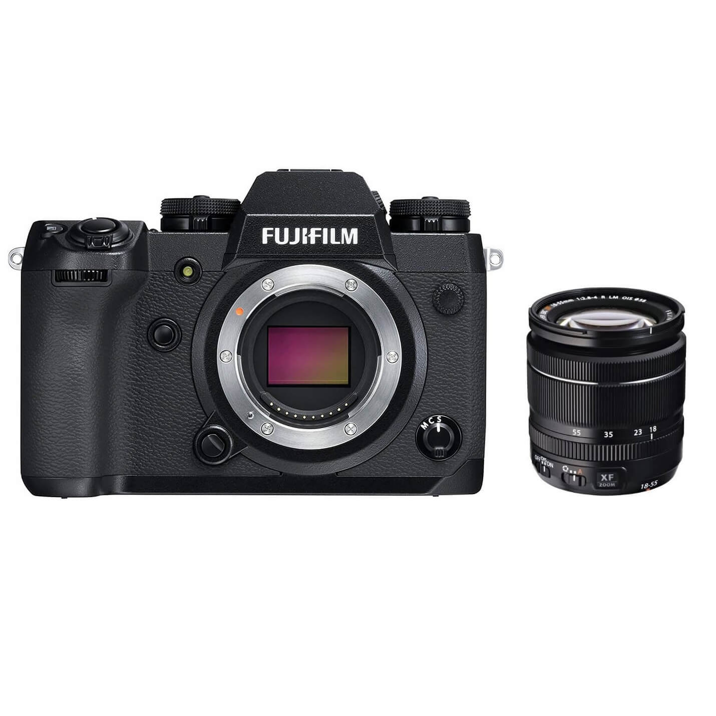 FUJIFILM X-H1 レンズキット（XF18-55mm） ミラーレス一眼 | カメラの 