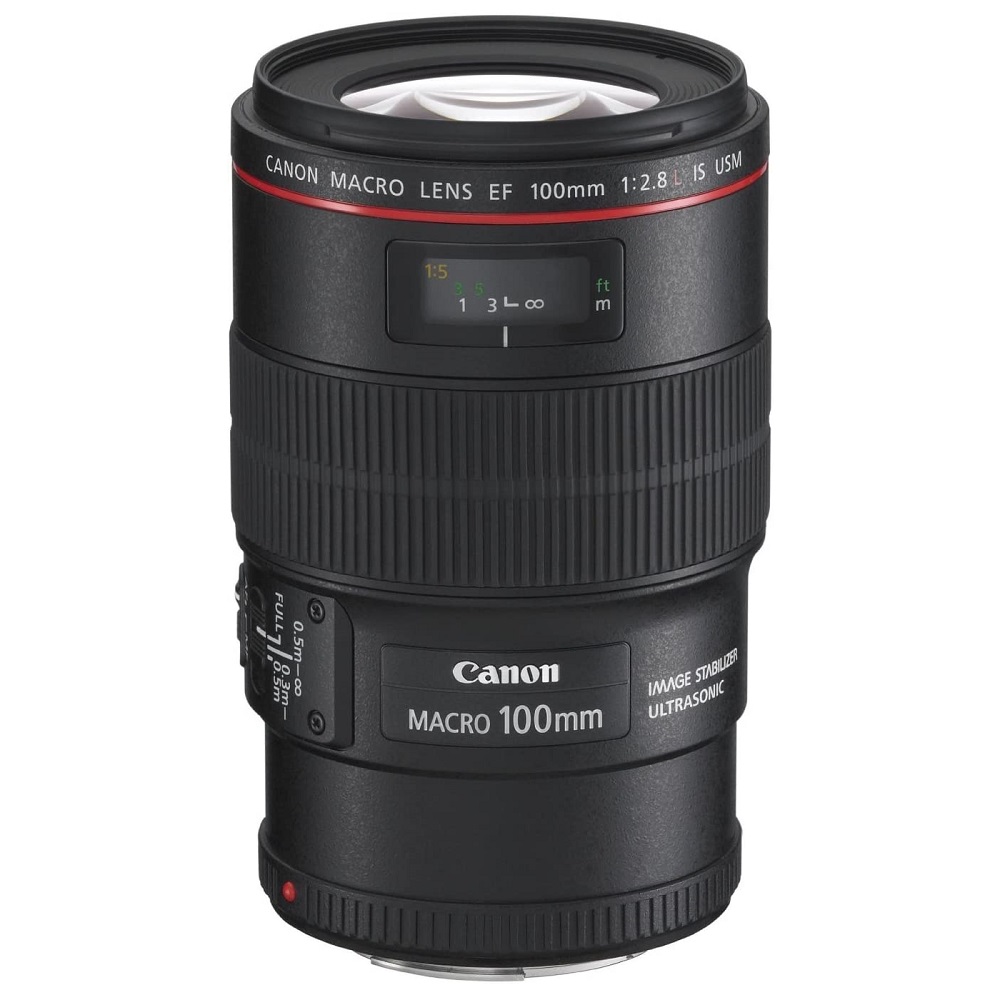 Canon 単焦点マクロレンズ EF100mm F2.8L IS USM-