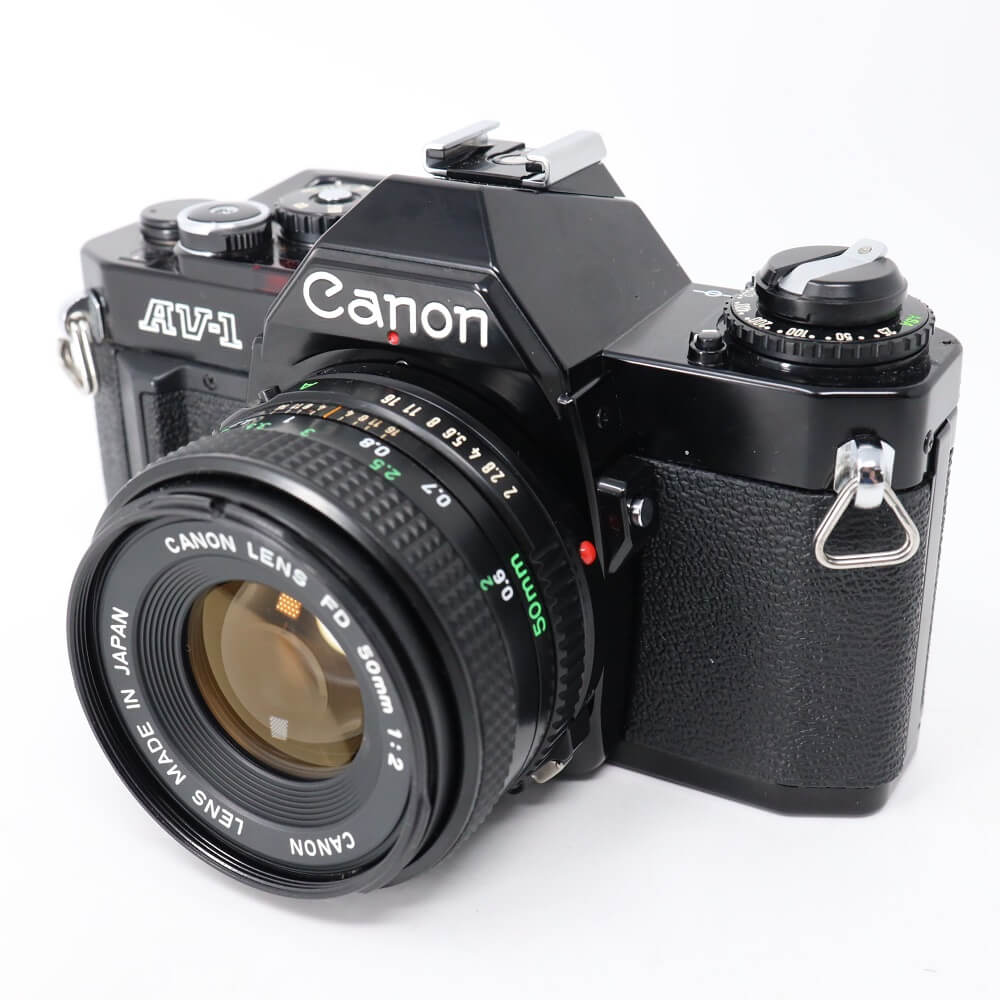 Canon AV-1 レンズキット (NFD 50mm F2) 初心者向け フィルムカメラ 