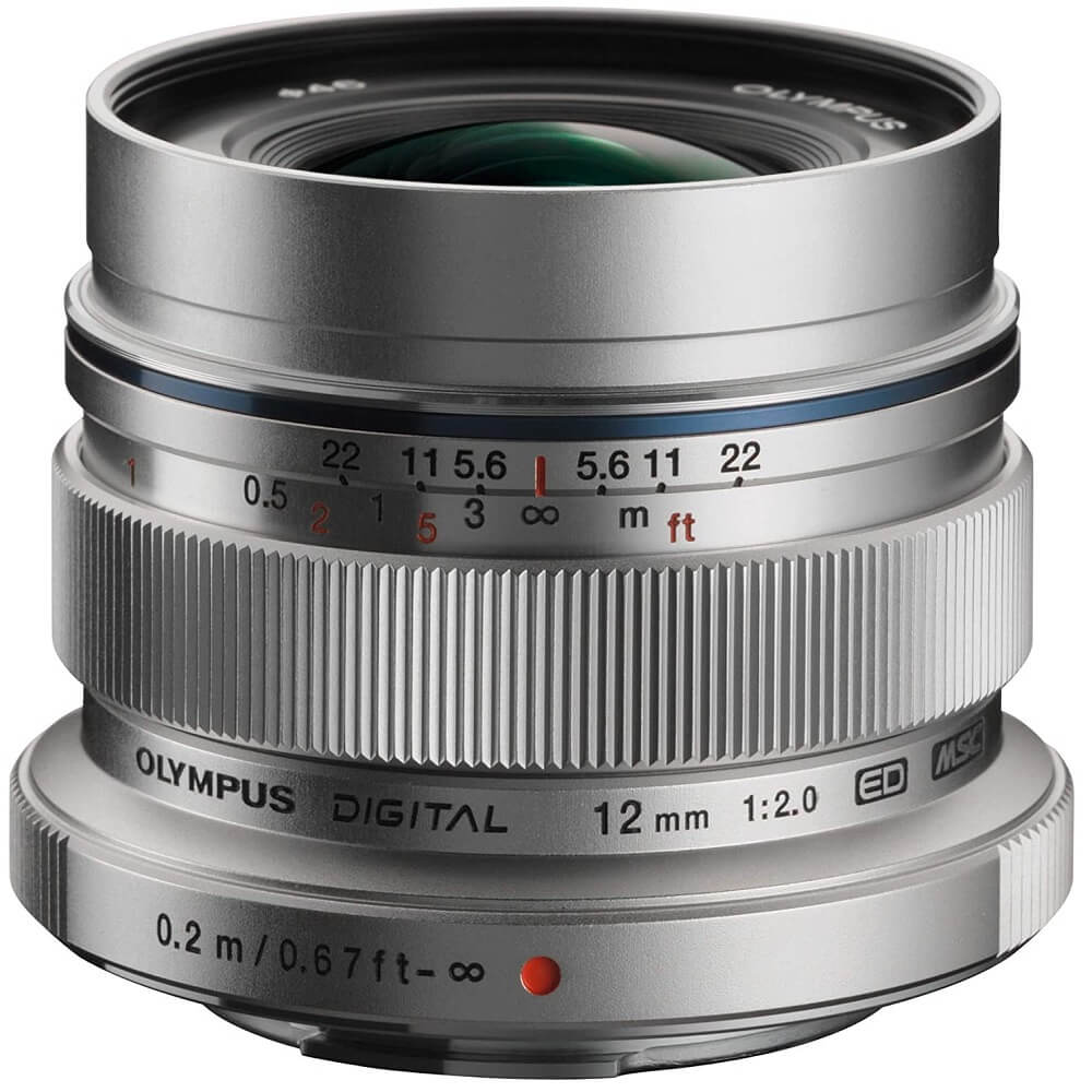 m.zuiko digital 12mm f2.0 単焦点レンズ フィルター付き - レンズ(単焦点)