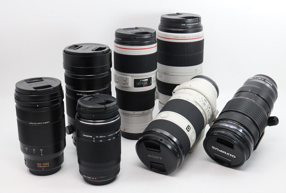 撮影で使用するときの望遠レンズはどれがいい？【Canon、Nikon、Sony 