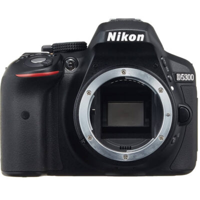 Nikon デジタル一眼レフカメラ D5300 ブラック 2400万画素 3.2型液晶 D5300BK