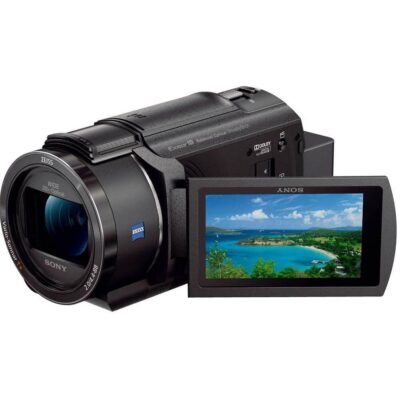 ソニー / 4K / ビデオカメラ / Handycam / FDR-AX45 / ブラック / 内蔵メモリー64GB / 光学ズーム20倍 / 空間光学手ブレ補正 / FDR-AX45 B