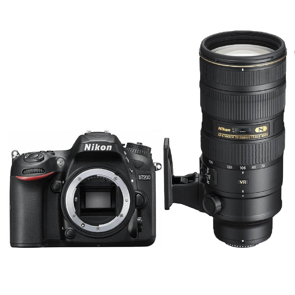 Nikon D7200 + AF-S NIKKOR 70-200mm f/2.8G ED VR II【望遠セット 